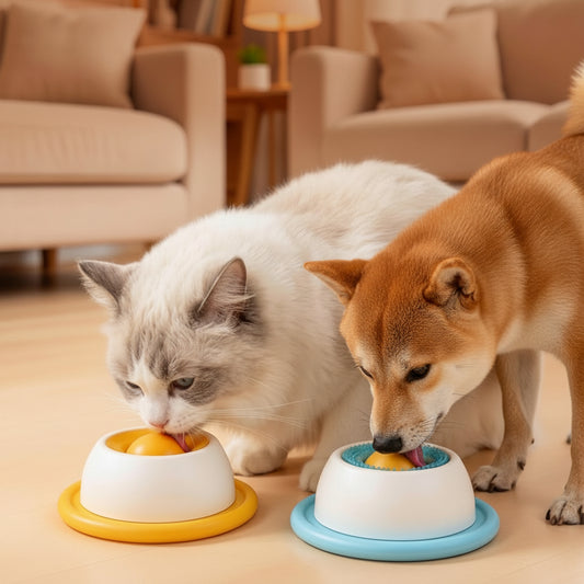 Interaktiver Schlecknapf für Hund und Katze